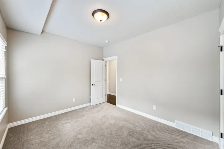 Neutral paint palette with textured carpeting