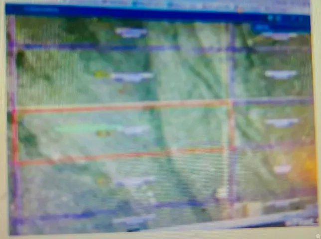 Property Map. Illustrating the division of the property into sections