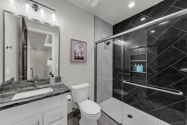 Guest Bathroom off of Level 2 Den