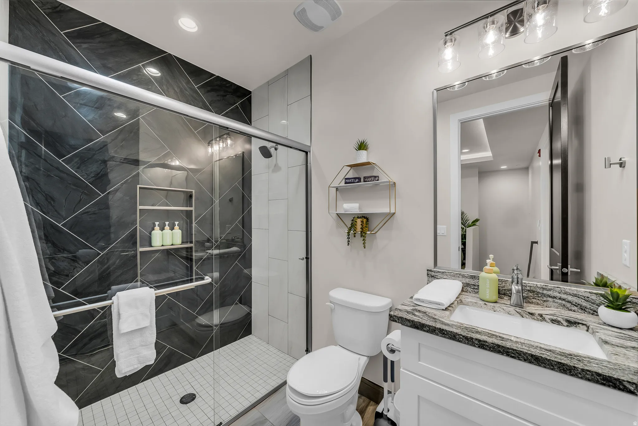 Guest Bathroom off of Den
