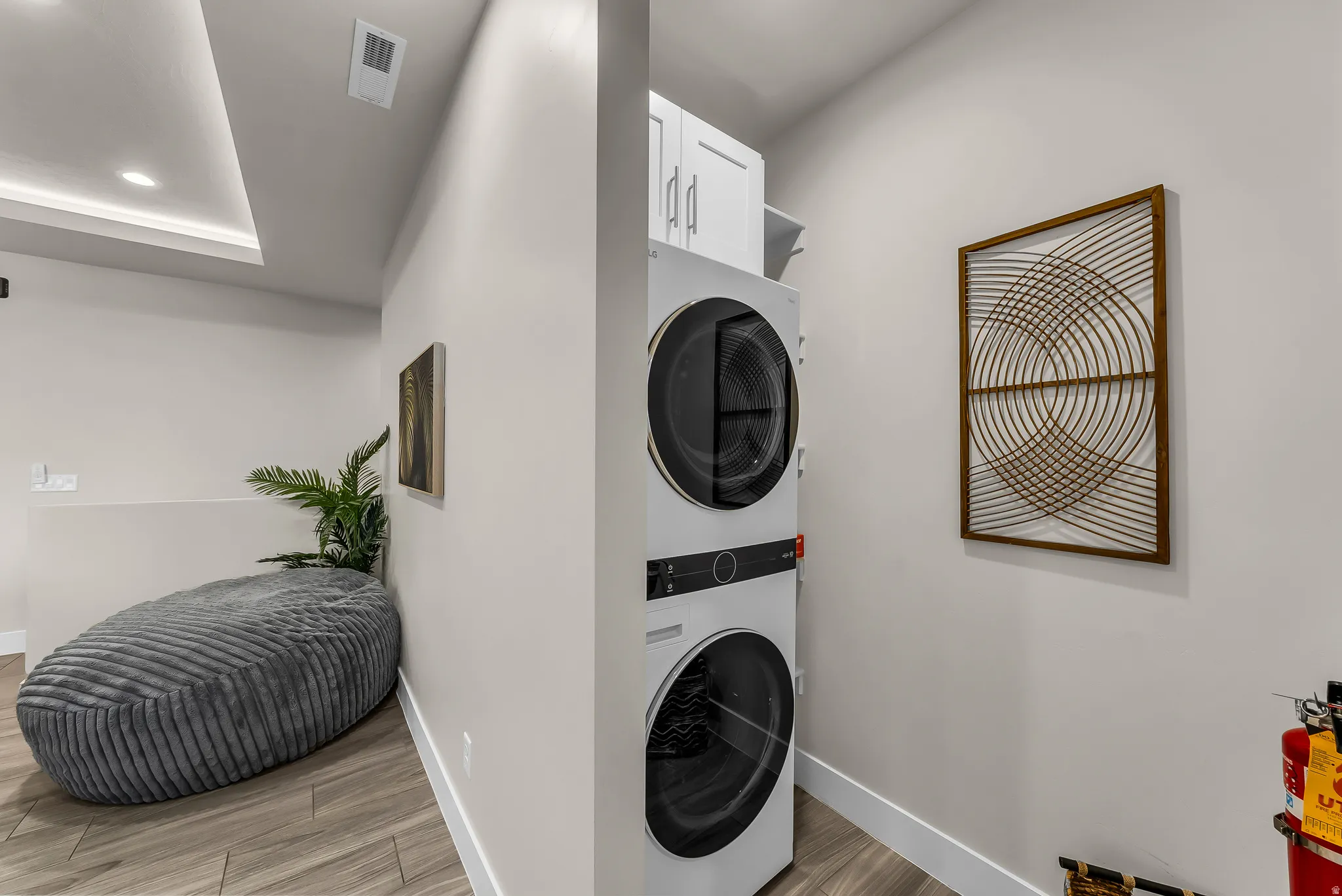 Laundry off of Den