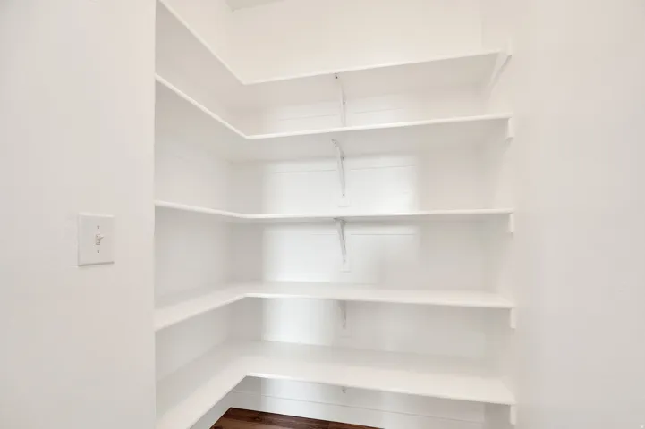 Walk-in pantry  one of two