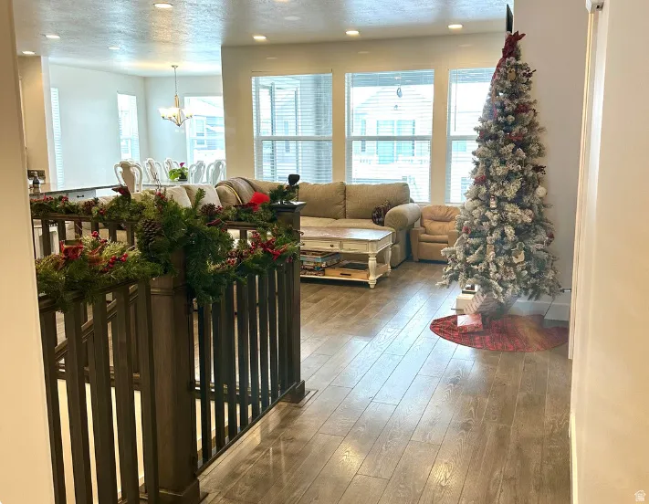 Christmas time.. Large living room/great room