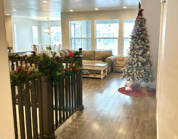 Christmas time.. Large living room/great room