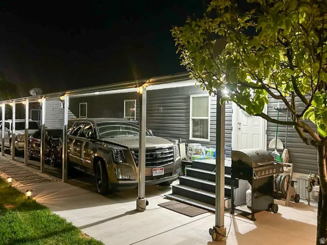 Carport fits 2 cars