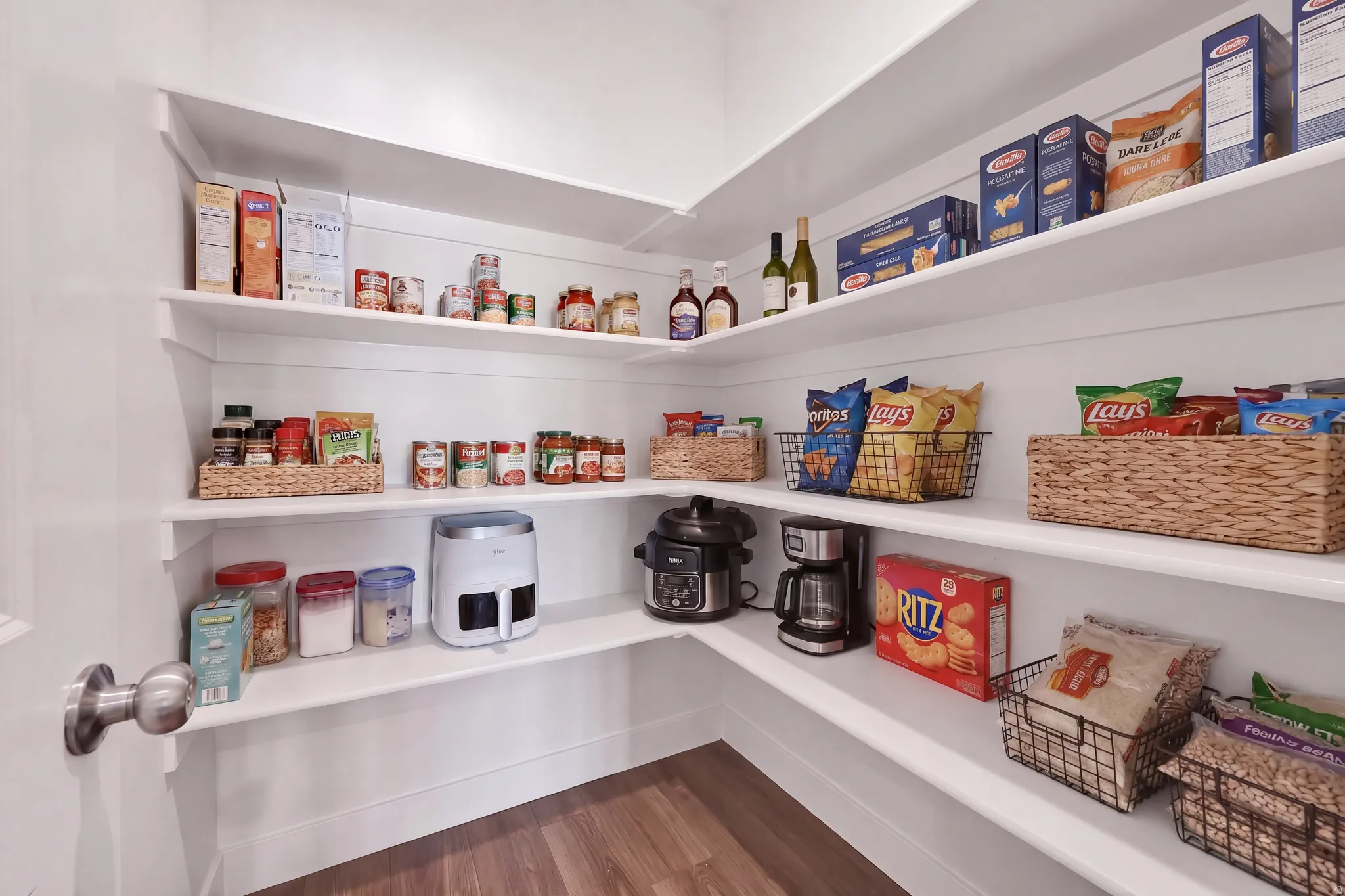 Large walk-in pantry in Kitchen