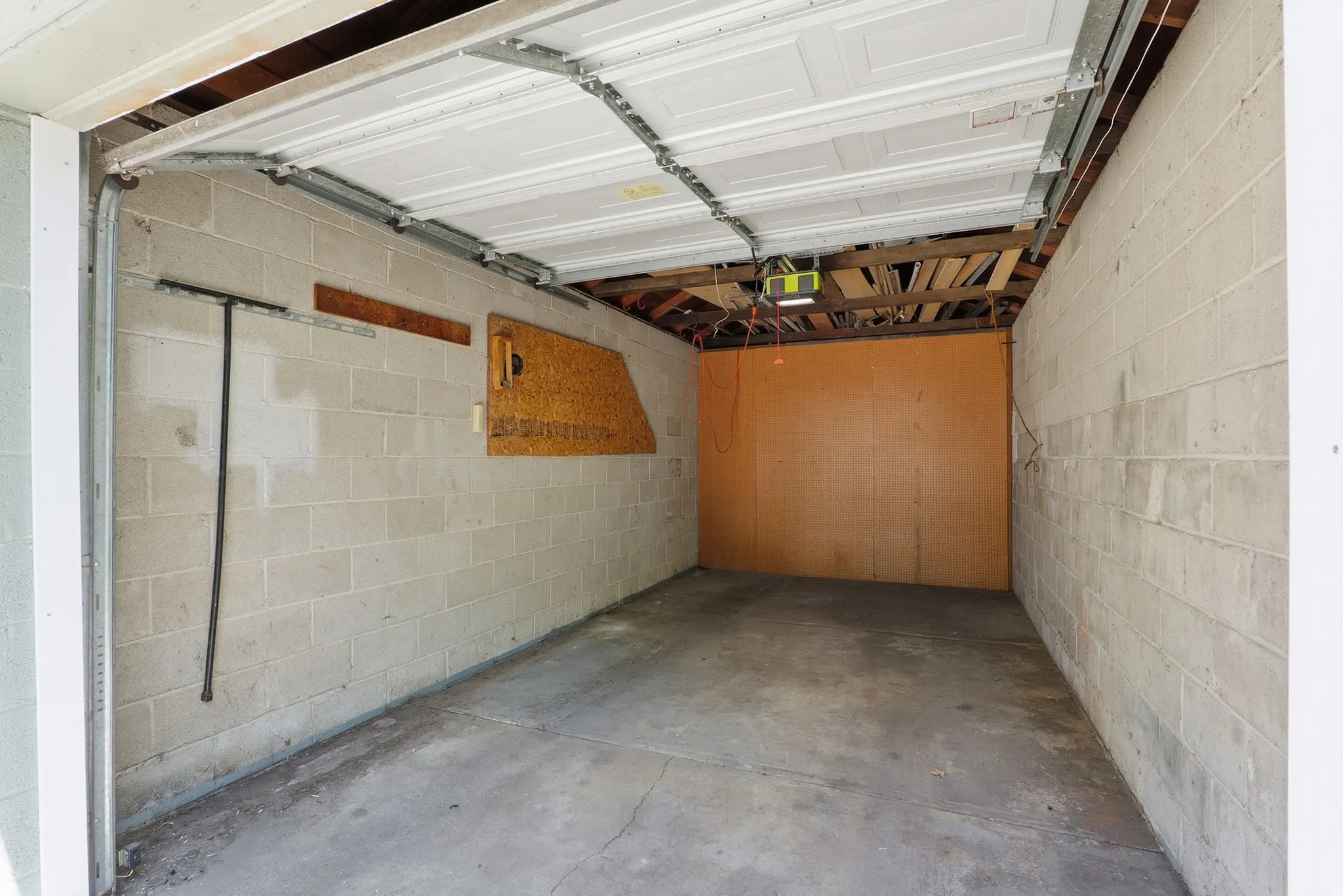 Concrete block walls