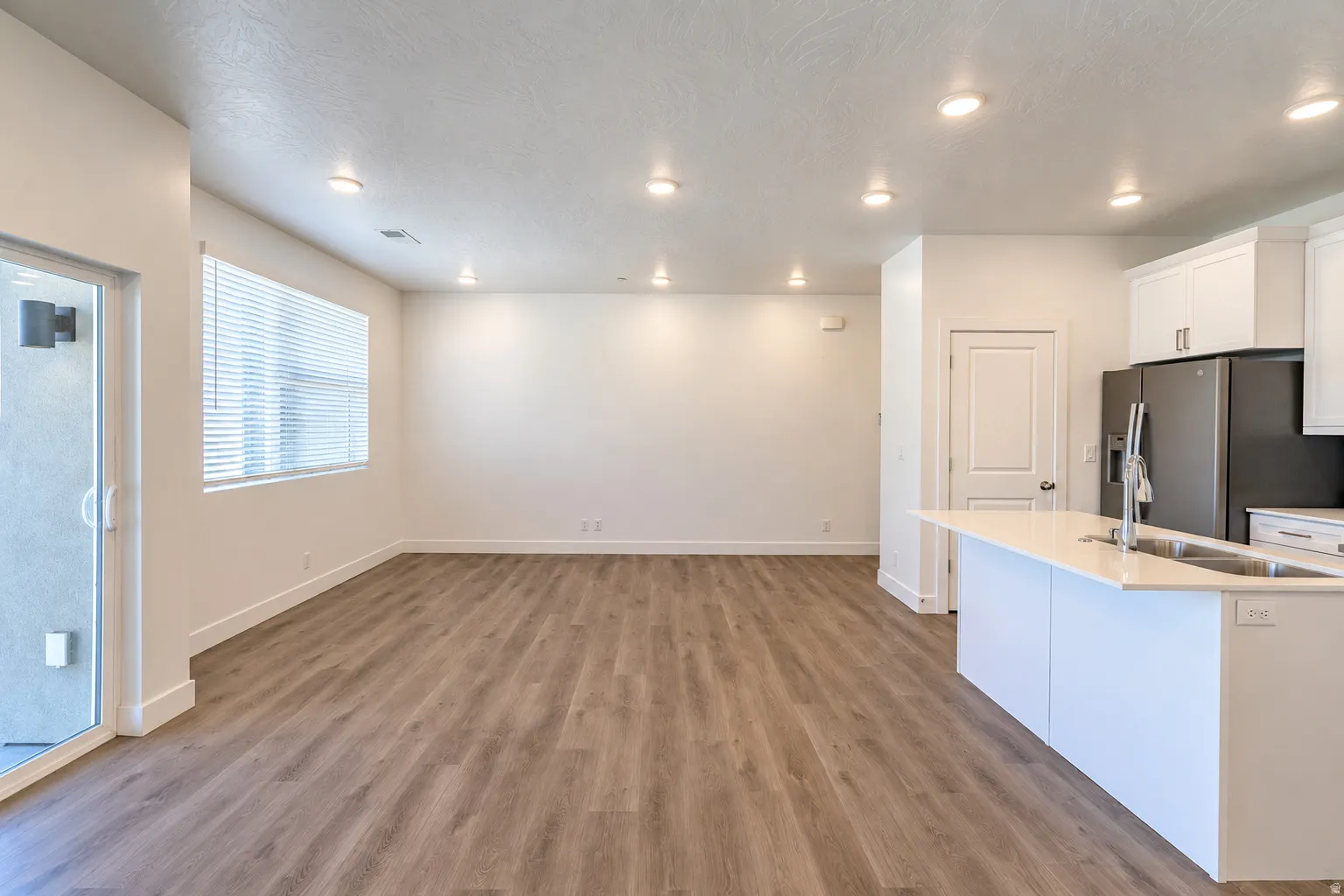 Kitchen and Living Room