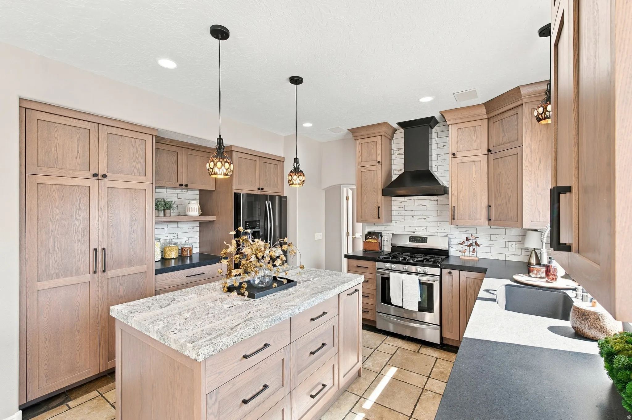 Chef's dream custom kitchen.  When we say custom, we mean every inch is well thought out and built to perfection.