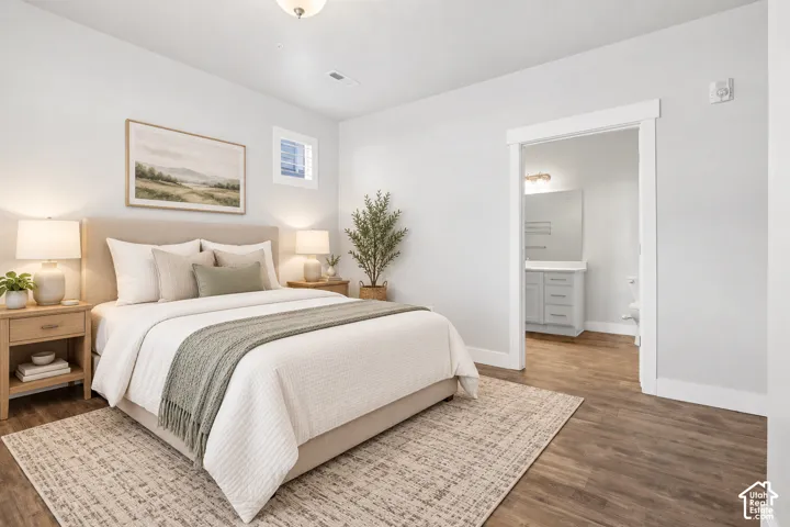 Virtual Staging master bedroom