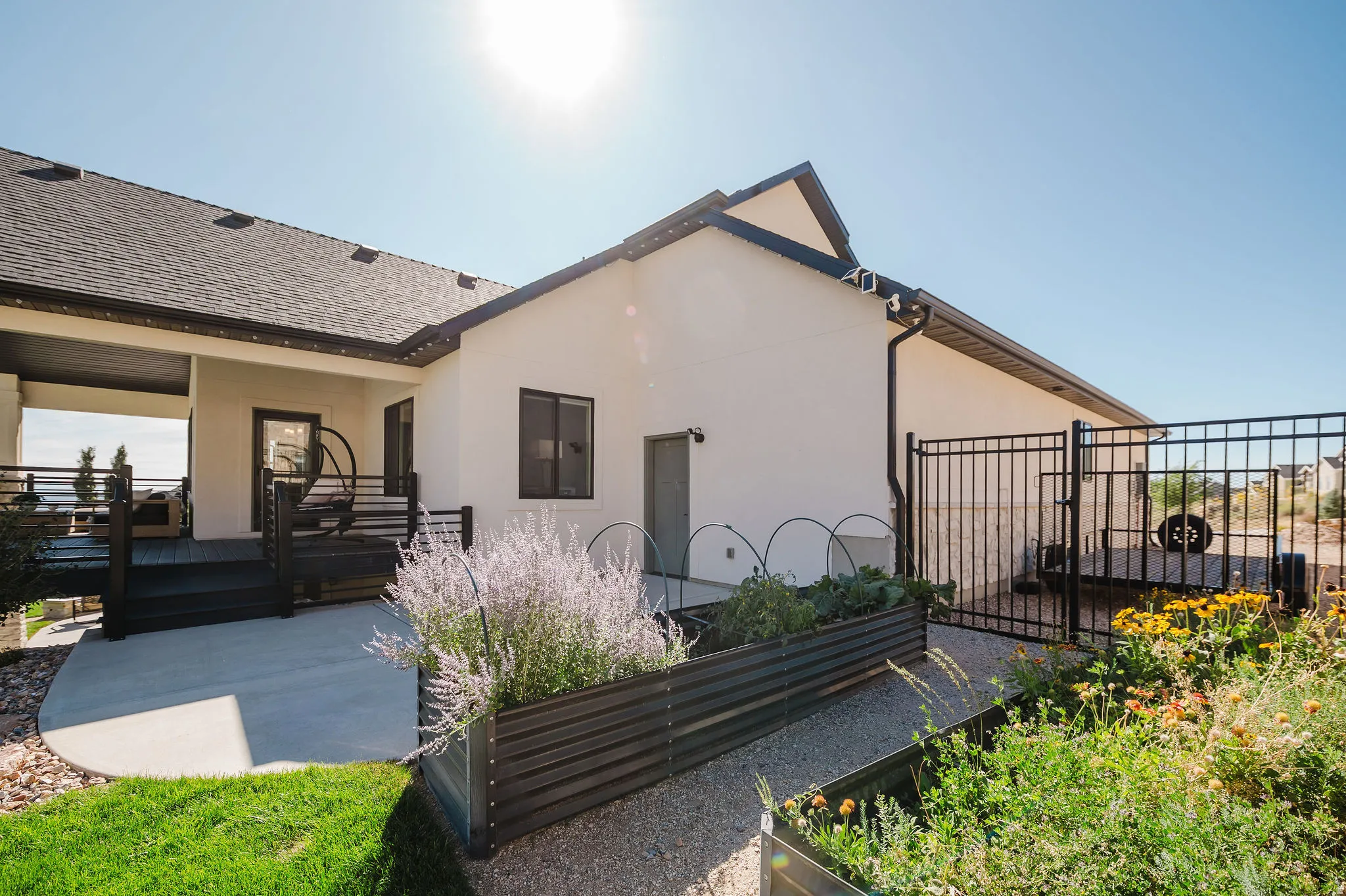 Raised Garden Beds, Fully Fenced Backyard, and Gravel RV Parking Pad