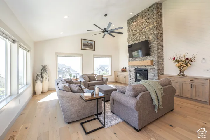Vaulted Ceilings & Lots of Natural Light Throughout