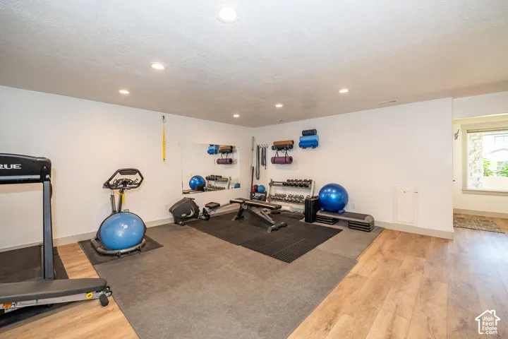 Flex Area (currently used as workout gym)