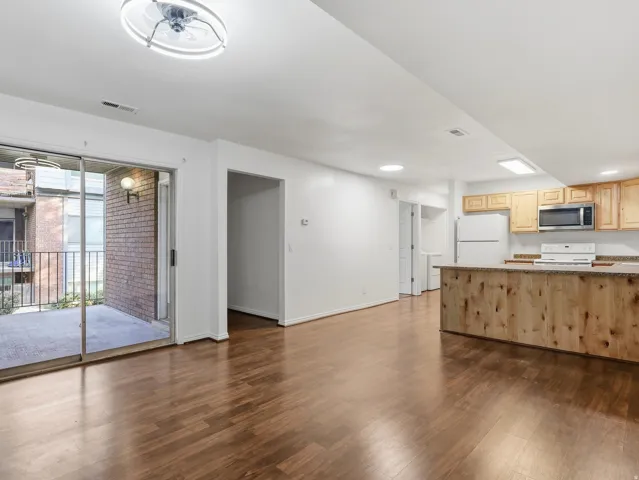 Open-concept living space