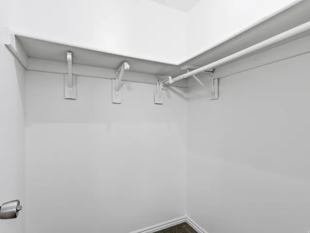 Bedroom #3 walk in closet