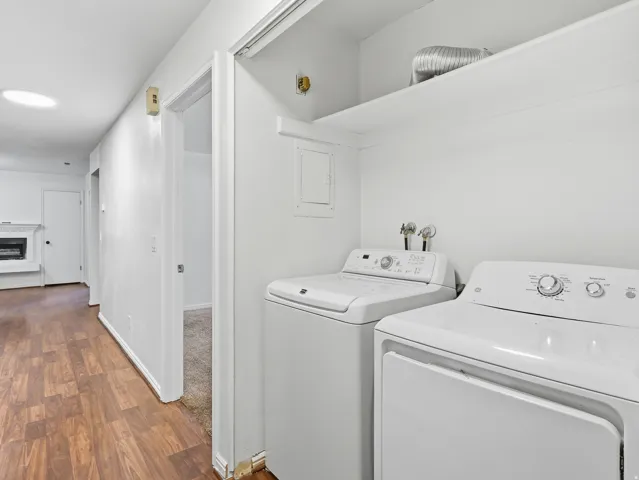 Hallway Laundry closet
