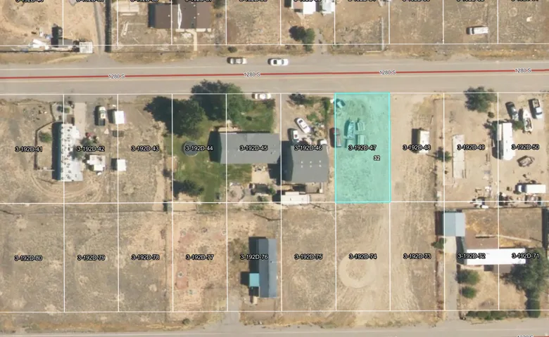 Assessor's Map. Displaying the property boundary and surrounding parcels