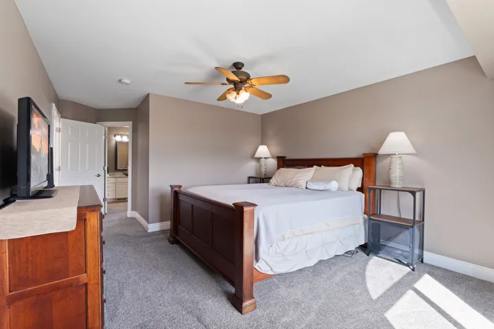 Primary Bedroom leads to Primary Bathroom
