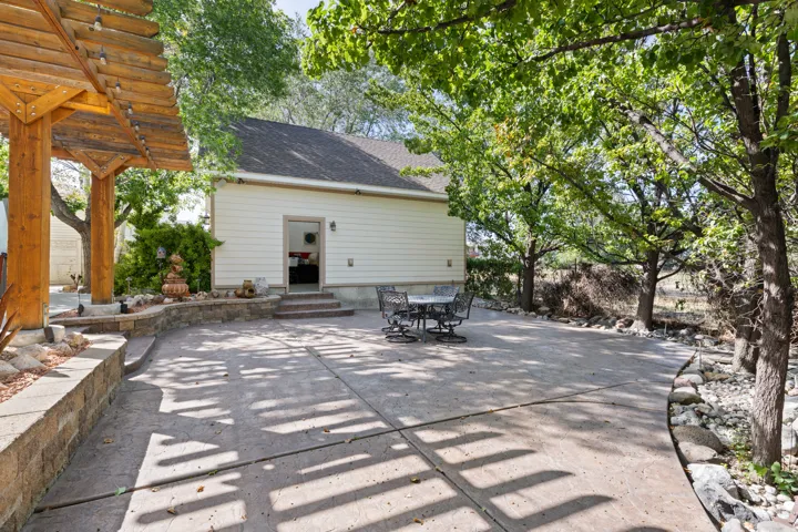 Expansive Stamped Concrete Patio