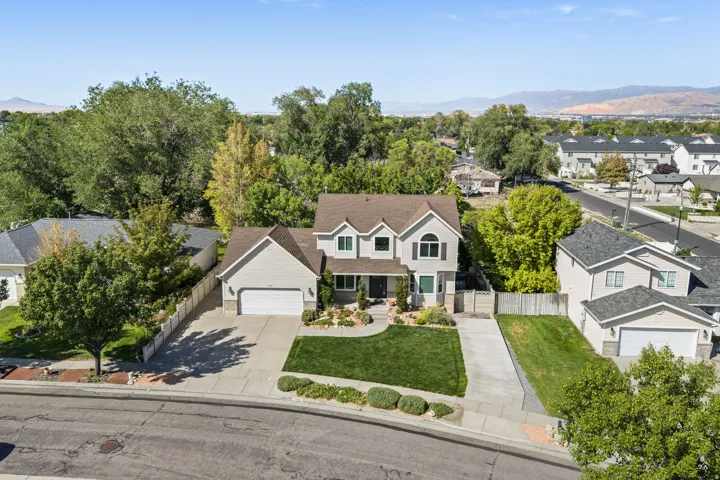 House is cozily Nestled into the perfect lot