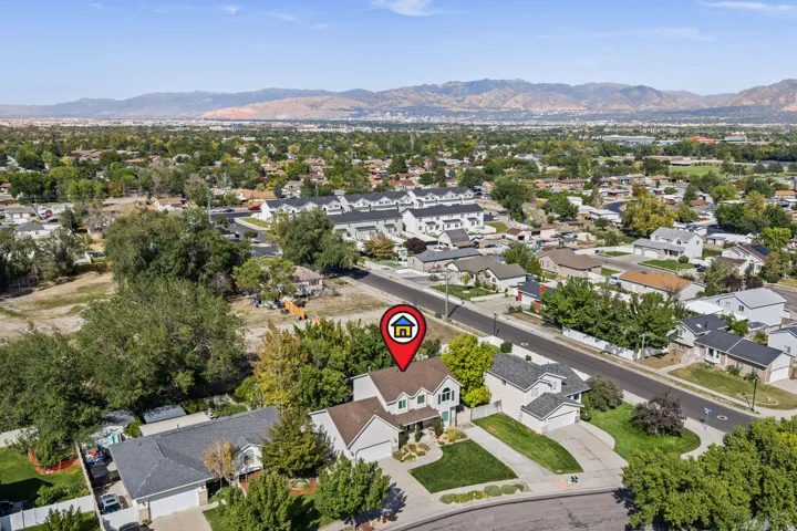 Aerial View North East toward 4700 South