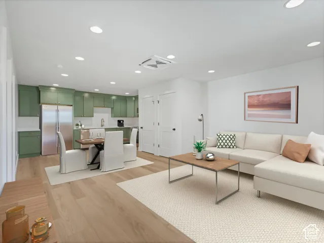 ADU Great Room And Kitchen