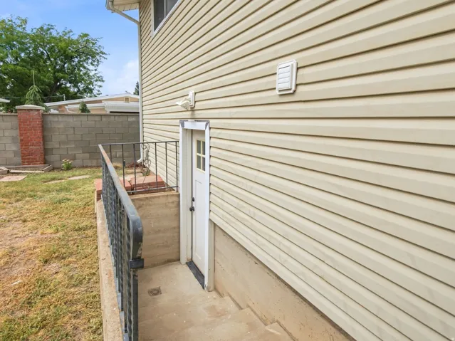 Basement entry into that 5th Bedroom/Office area.