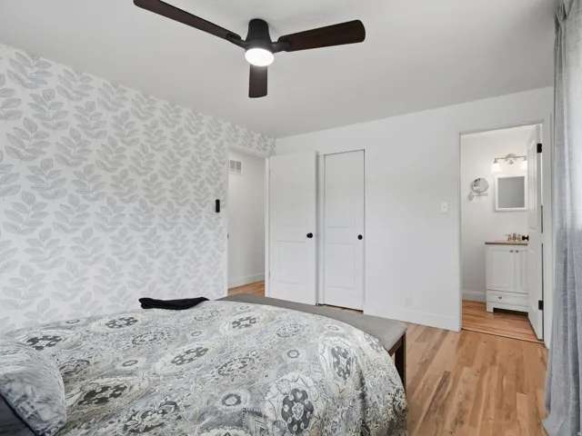 Primary Bedroom & Half Bath
