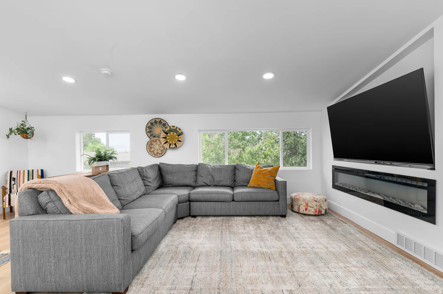Guest house living room on second floor