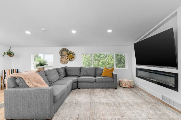 Guest house living room on second floor