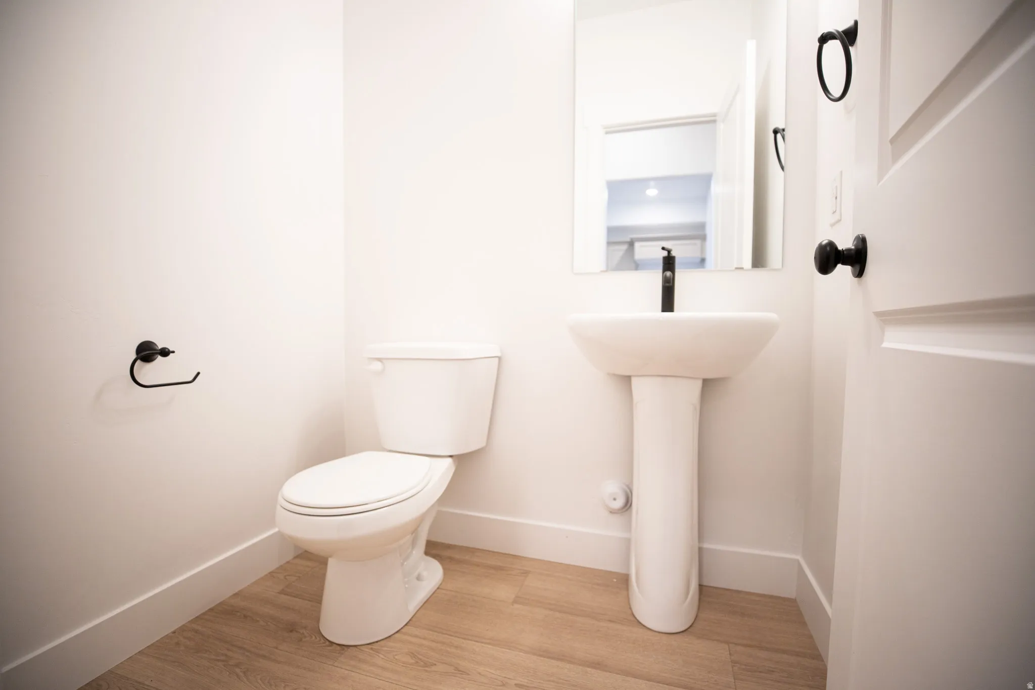 Main floor powder bathroom