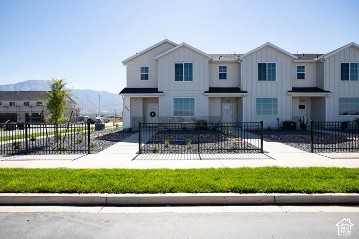 Front of the Townhome