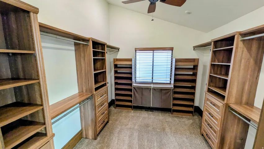 Primary closet