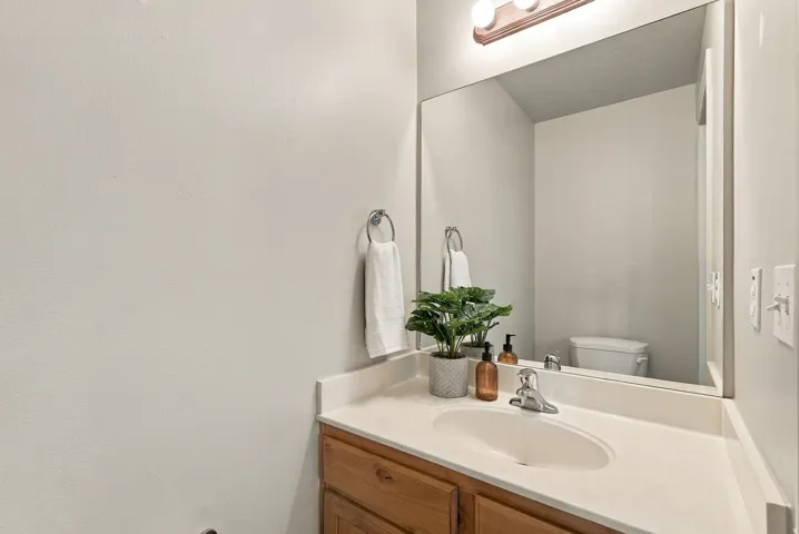 half bathroom main level