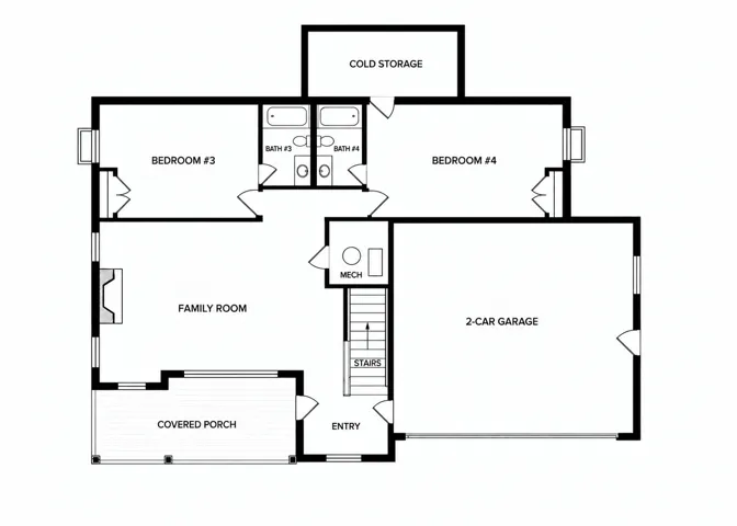 Floor plan Level 1