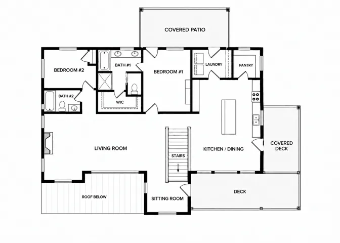 Floor plan Level 2