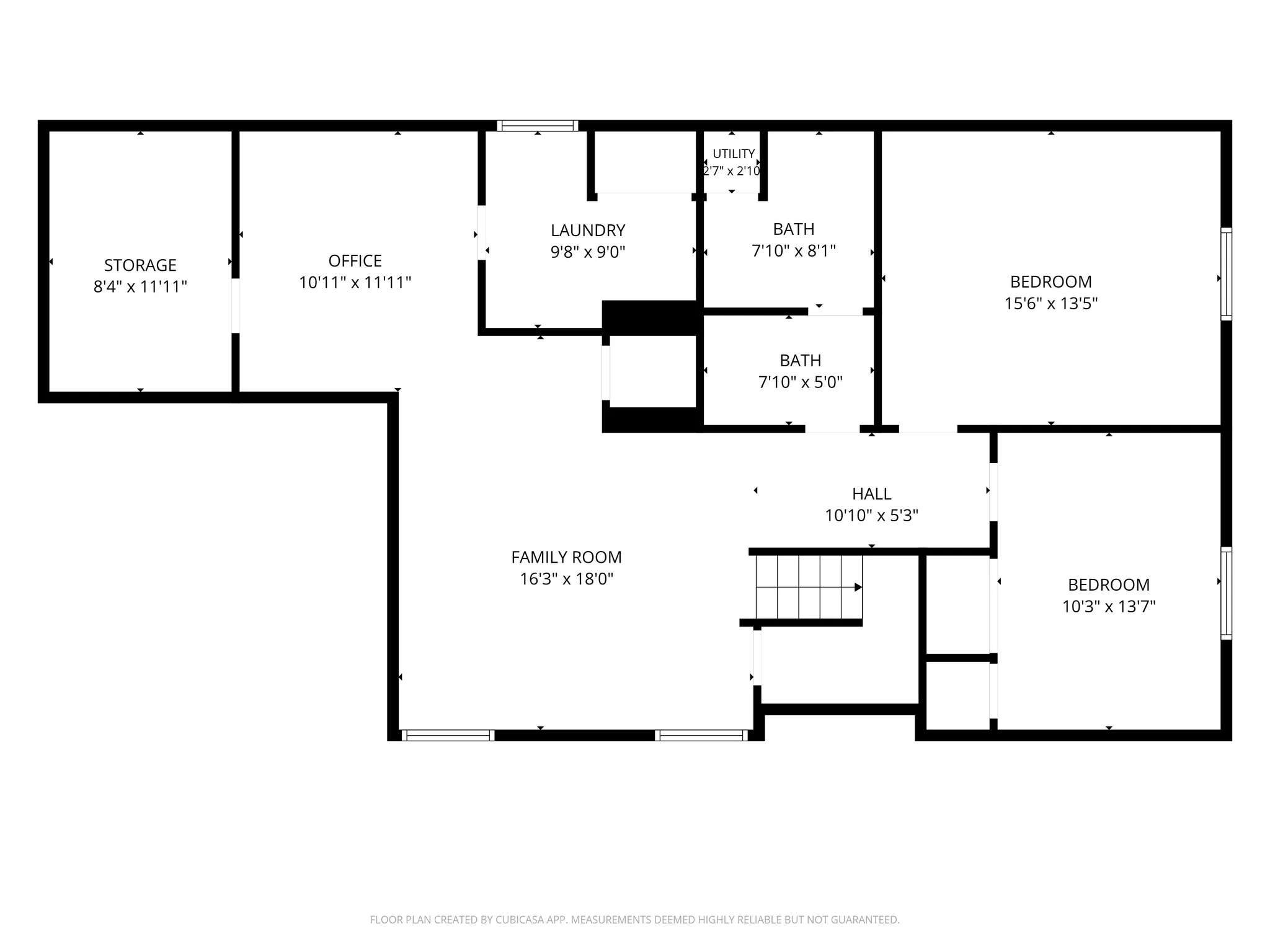 Floor plan Basement