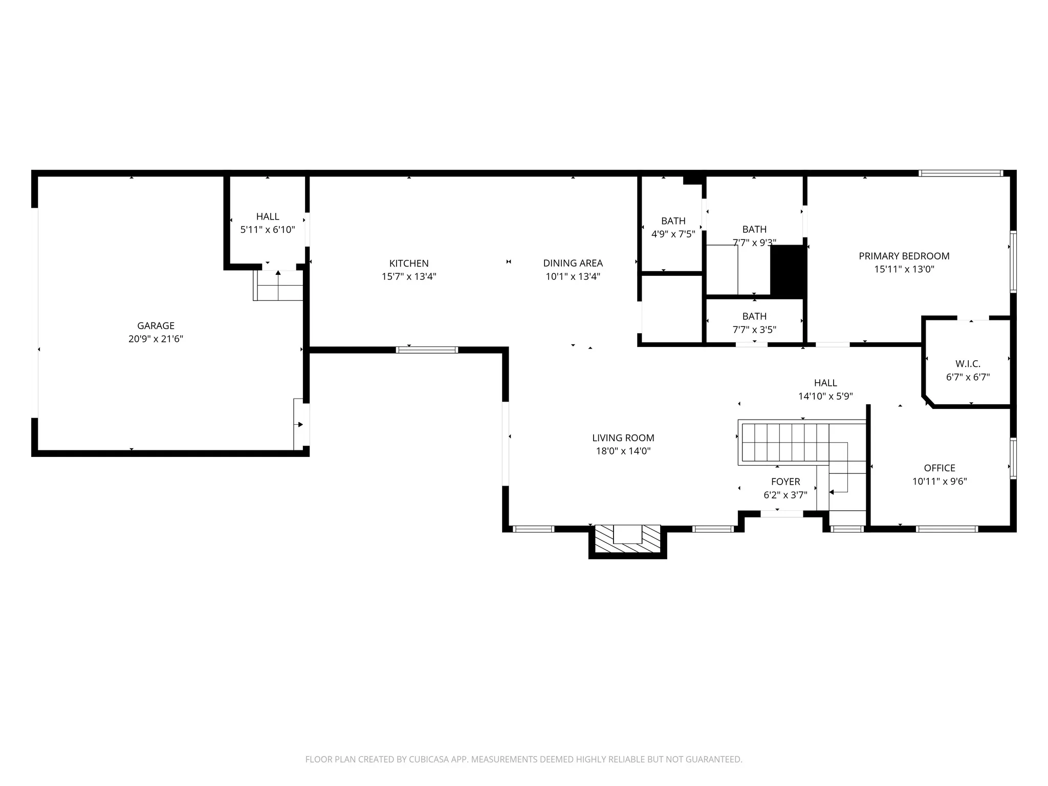 Floor plan Main Level
