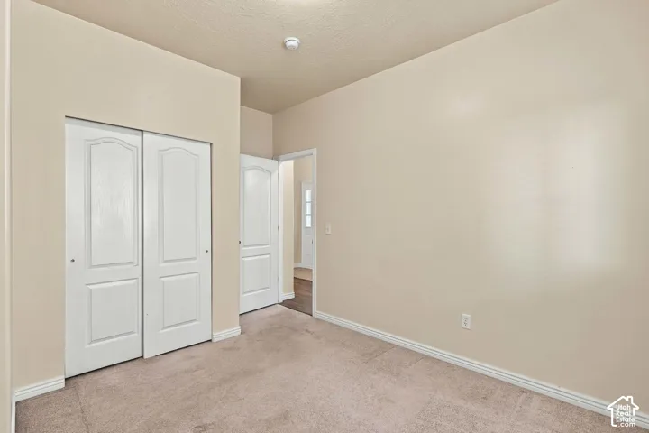 Neutral-toned walls with coordinated carpeting