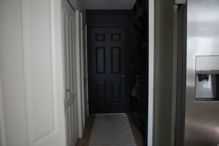 Entry to garage