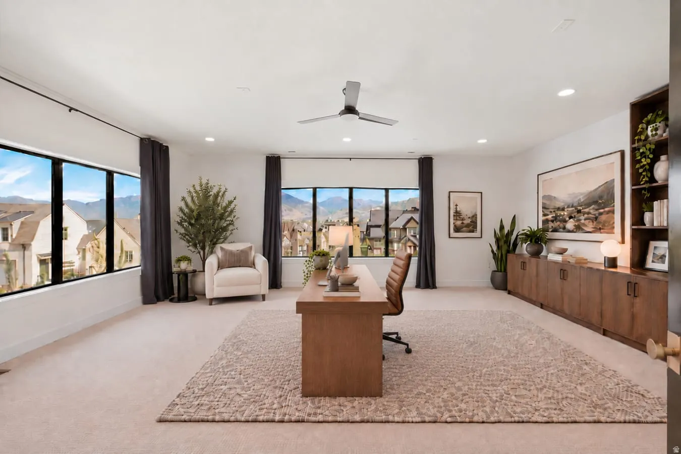 Ultra large bedroom. Currently used as a bedroom, can be used as an office or a bunk room. Bedroom 2