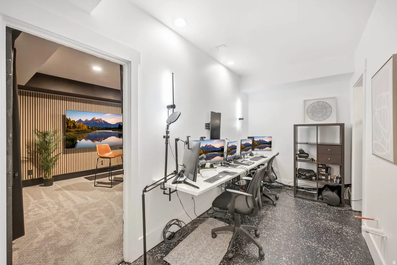 Dedicated Podcast/AV room