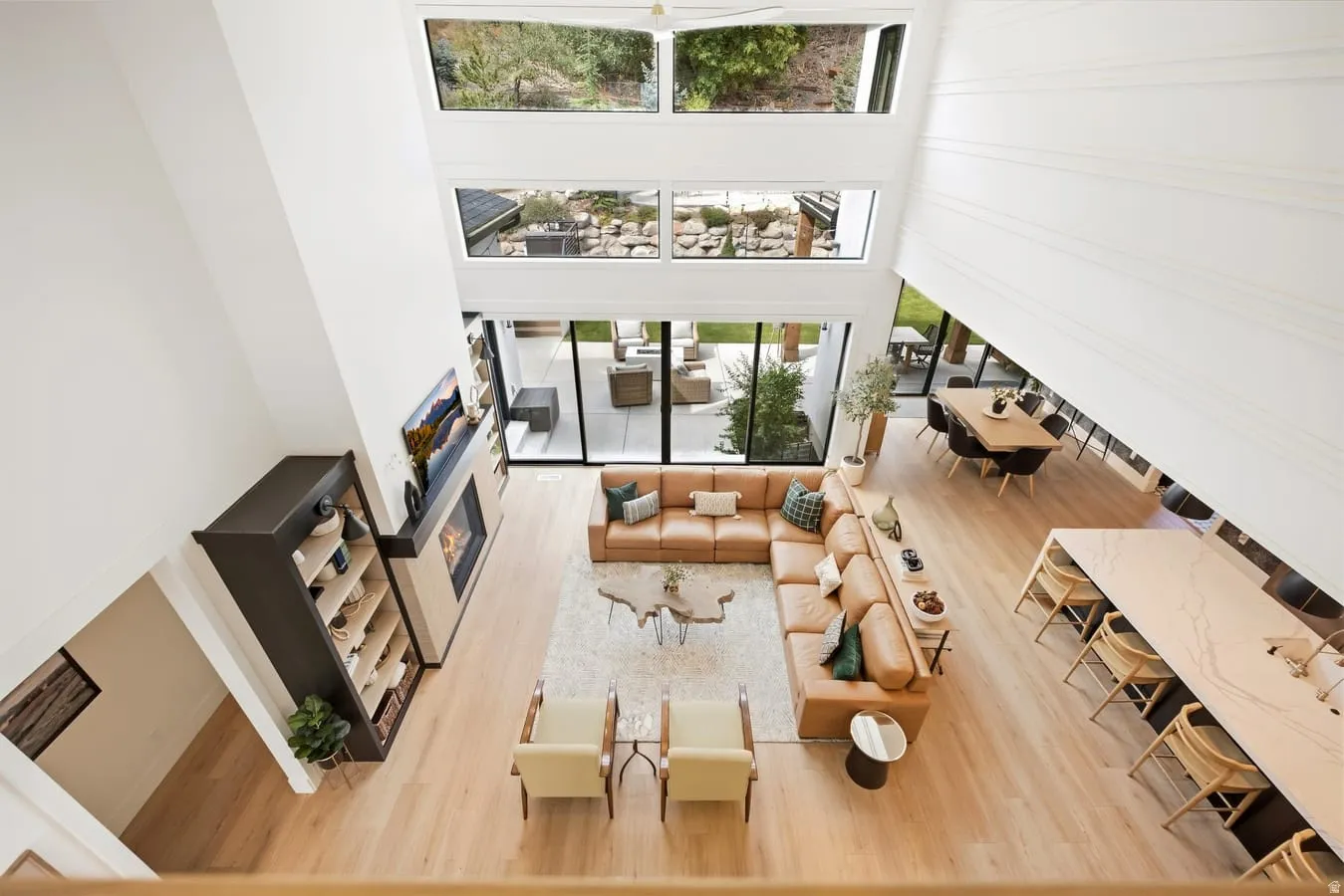 View from loft