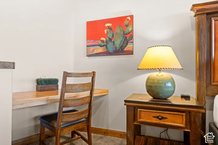 Studio side of home (Primary bedroom)