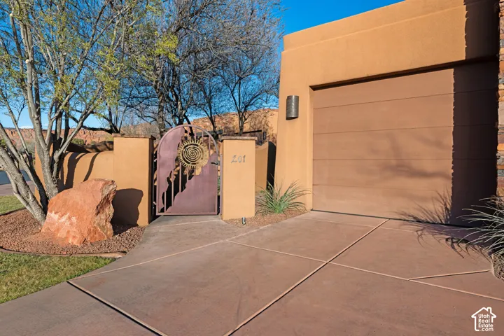 Studio side of home (entrance)