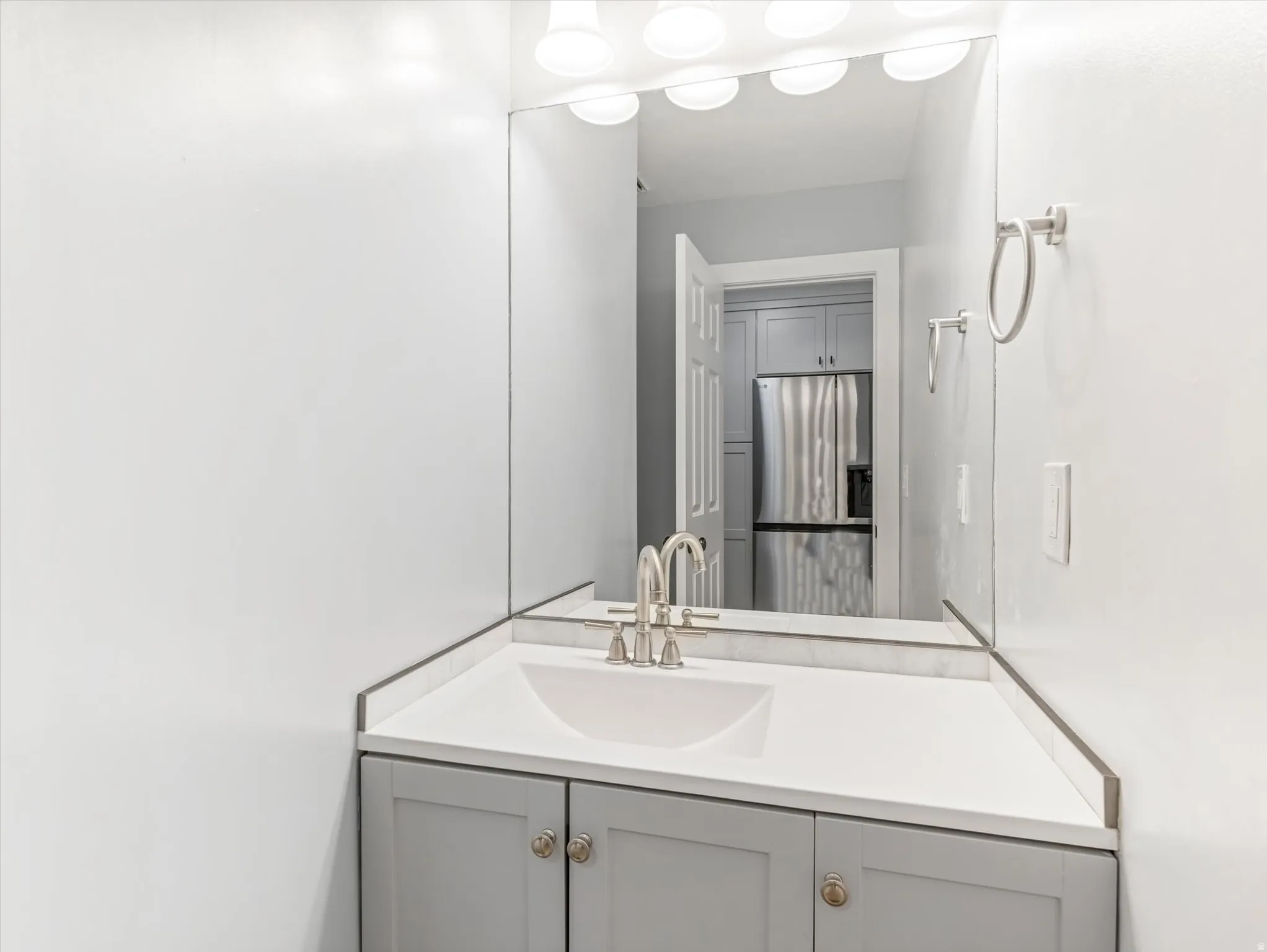 Half bath on main.