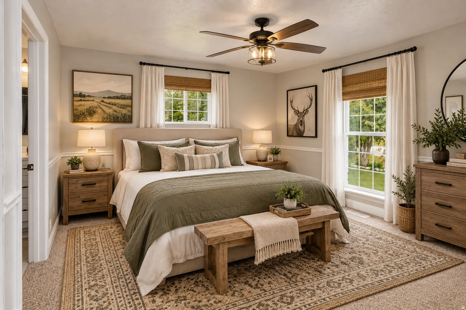 Digital master bedroom concept