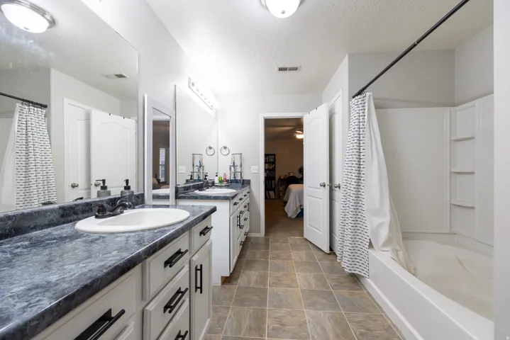 Primary suite bathroom