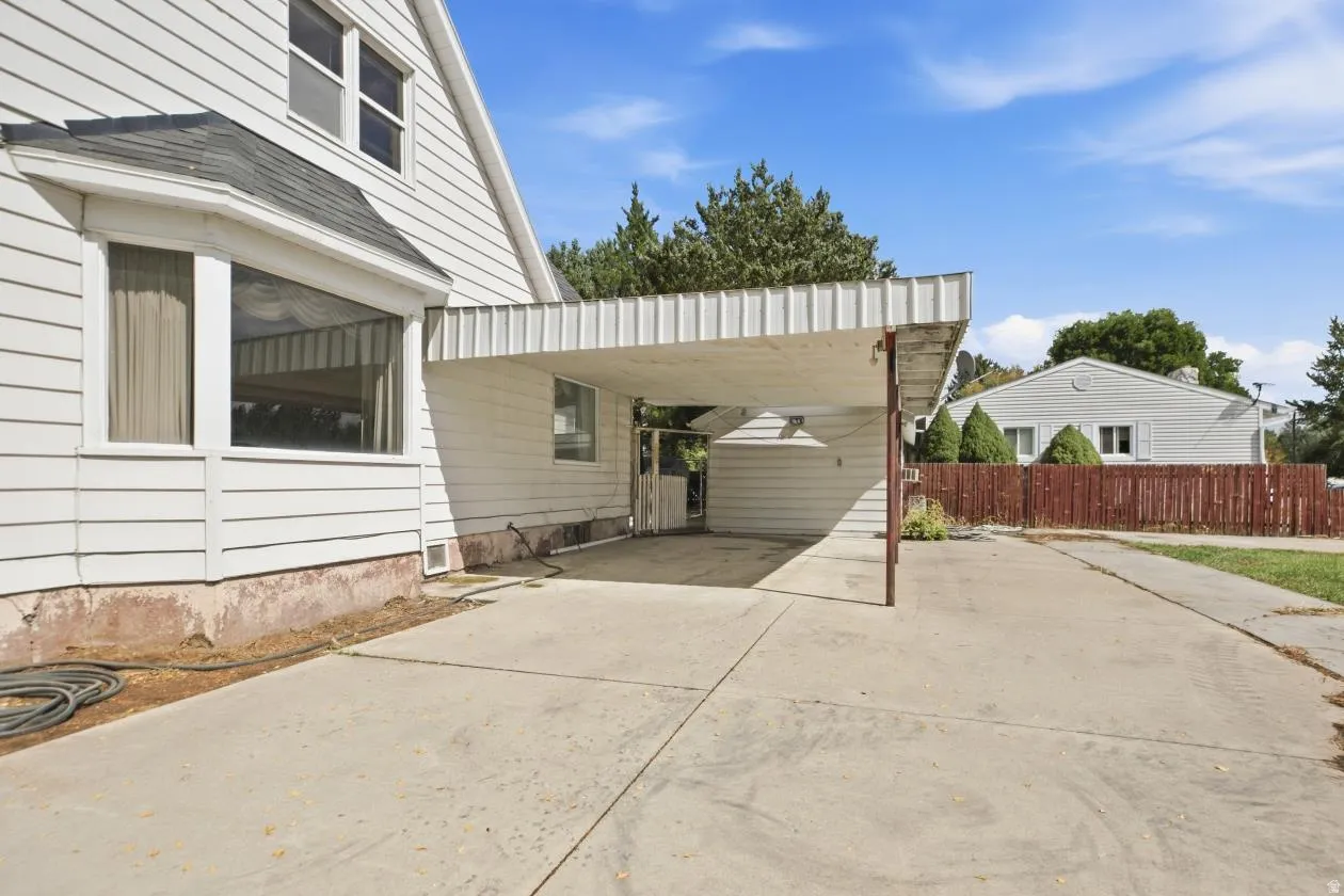 Carport offering covered parking