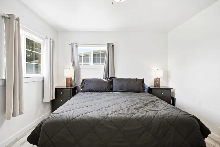 White wall paint throughout